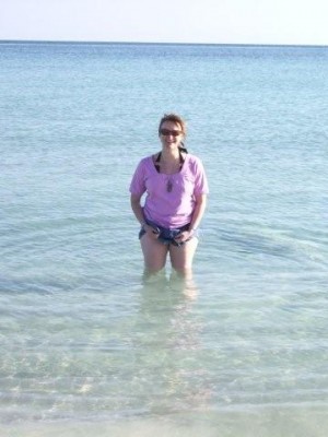 tatsächlich warm genug zum schwimmen, nur das Badetuch fehlte...