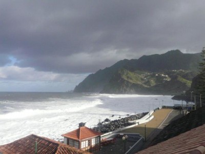 Blick vom Hotelzimmer