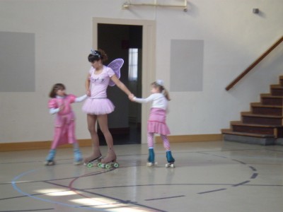 Ringelmädchen Vanessa in Aktion