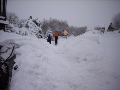 schnee gabs reichlich...