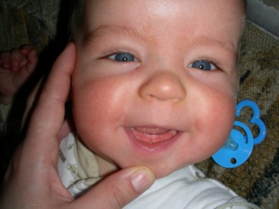 Luca seine Zähnchen