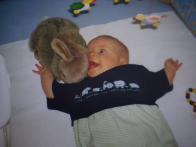 Für Looney - Vanessa im Alter von knapp 6 Monaten