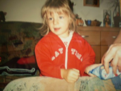 Vanessa an ihrem 3. Geburtstag