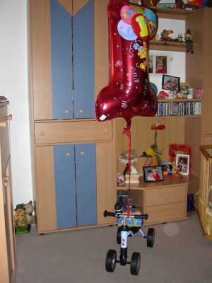 Luca sein Puky Wutsch von uns