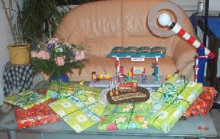 Der Geburtstagstisch