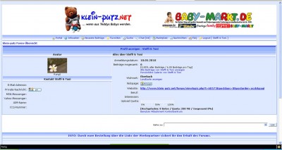 da is nix zum Nickpage anlegen