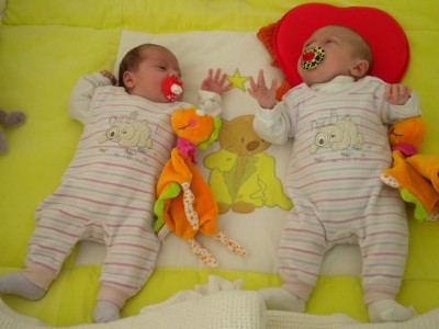 rechts Sarina, links Michelle