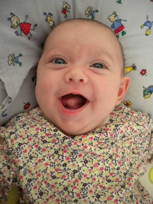 Sarina's obersüsses Lächeln...