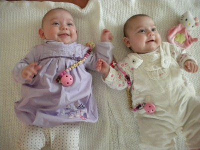 links Sarina, rechts Michelle