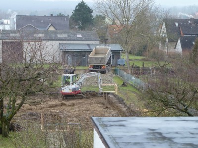 Mittwoch ging´s vor allem um Baustraßen...