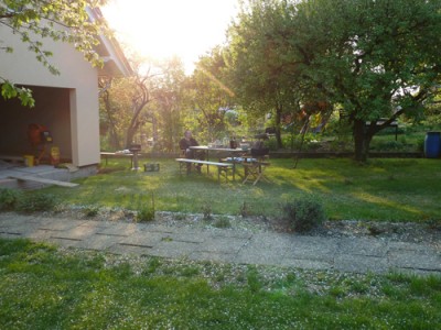 Ostermontag haben wir &amp;quot;auf unserem Grundstück&amp;quot; gegrillt...