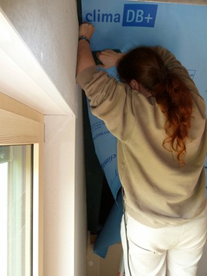 Lola beim Antackern der Dampfbremse - die leider nach Ammoniak riecht *puh*