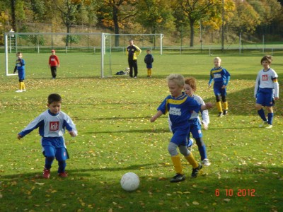 Tobi in Action beim Fussball!