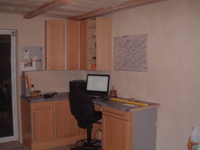 zukünftige Büroecke