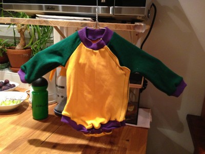 LA-Body mit durchgehender Knopfleiste